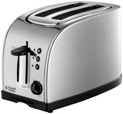 Russell Hobbs Texas Wide Slot 2 Slice Toaster - St Steel